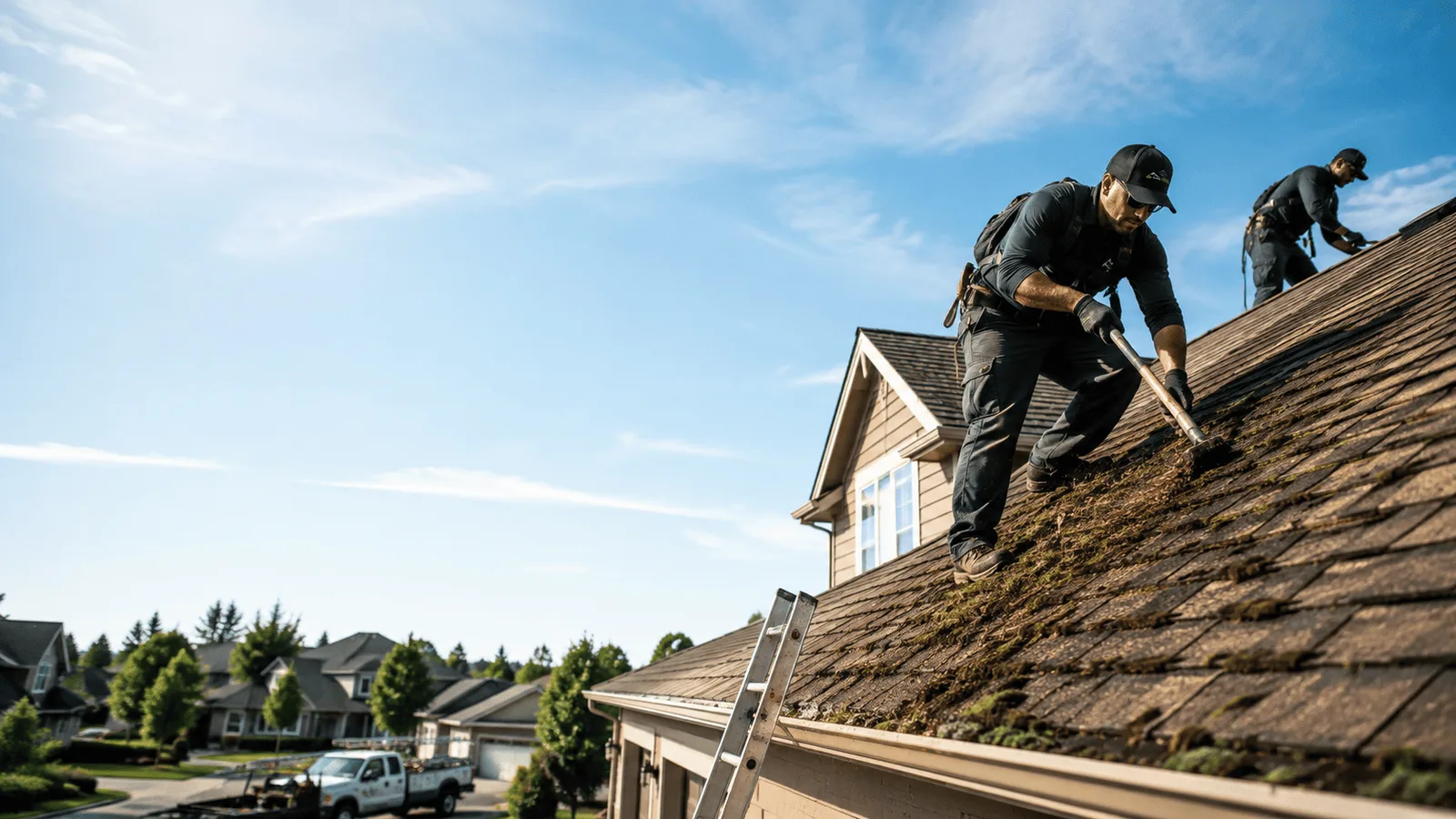 Roof Moss Removal in Minden, NE near me